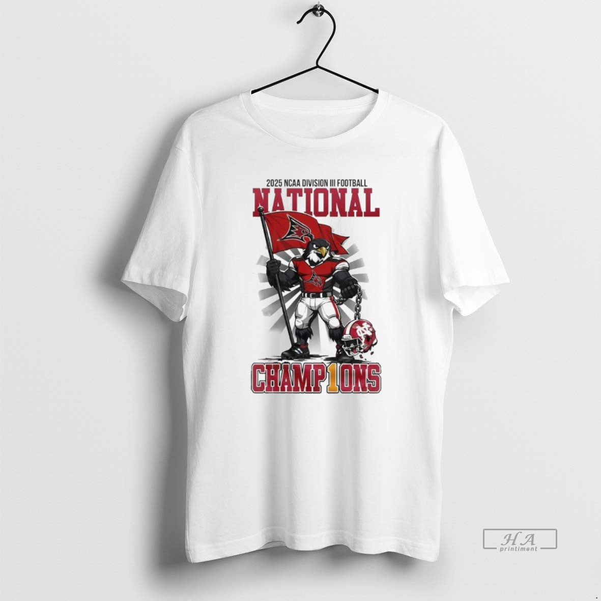 Official Wisconsin River Falls Falcons 2025 Ncaa Division Iii Football National Champions Mascot