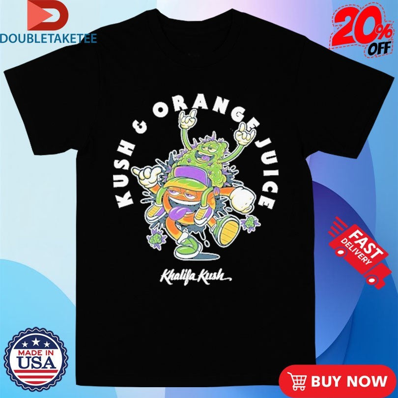 Official Wiz Khalifa Kush And Orange Juice Shirts Unisex , , , Long Sleeve Tee