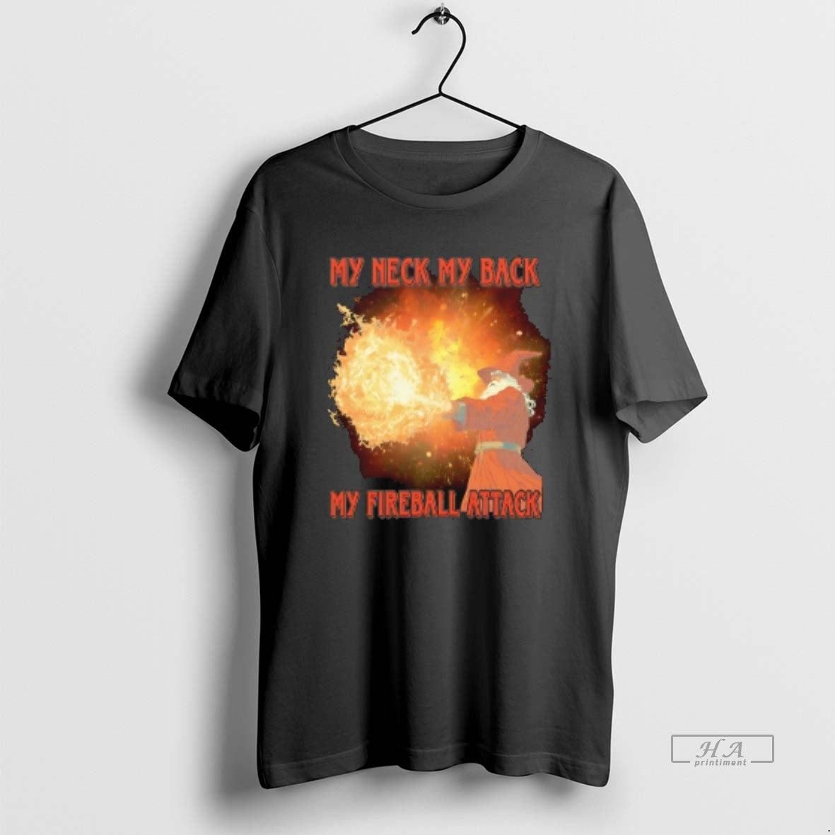 Official Wizard My Neck My Back My Fireball Attack