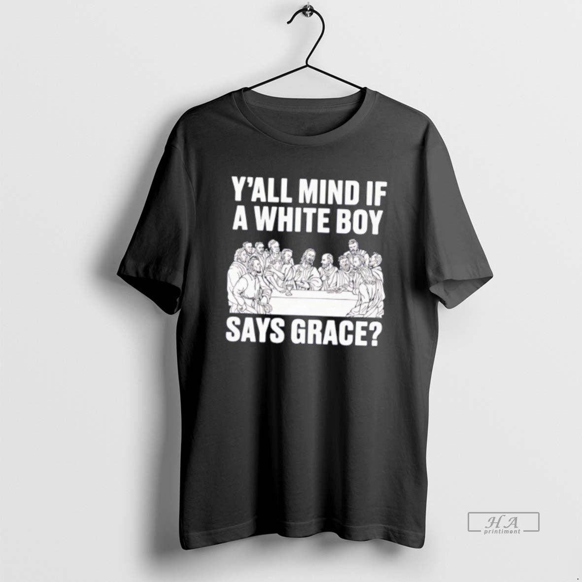 Official Yall Mind If A White Boy Says Grace Tee