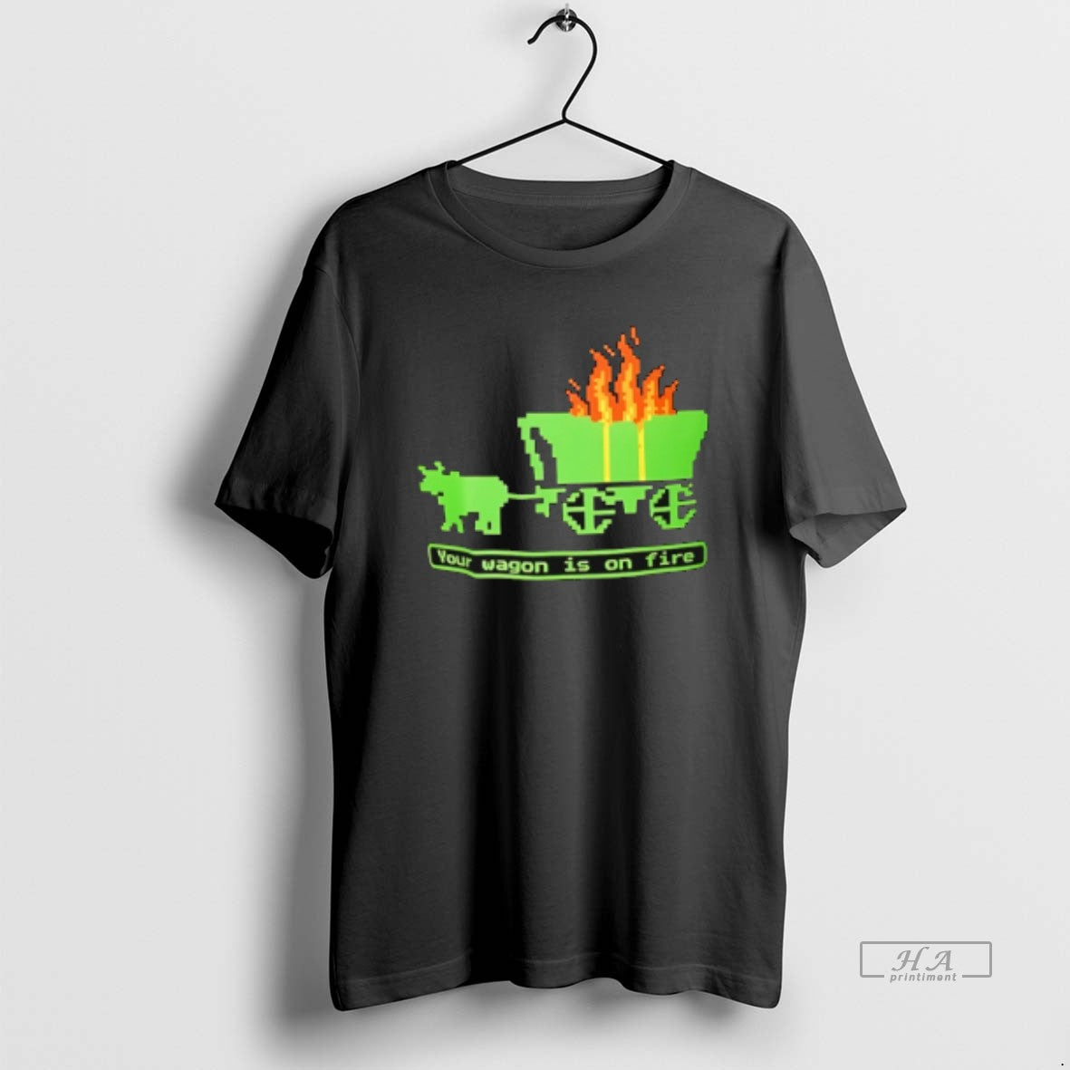 Official Your Wagon Is On Fire Retro Gaming 2026