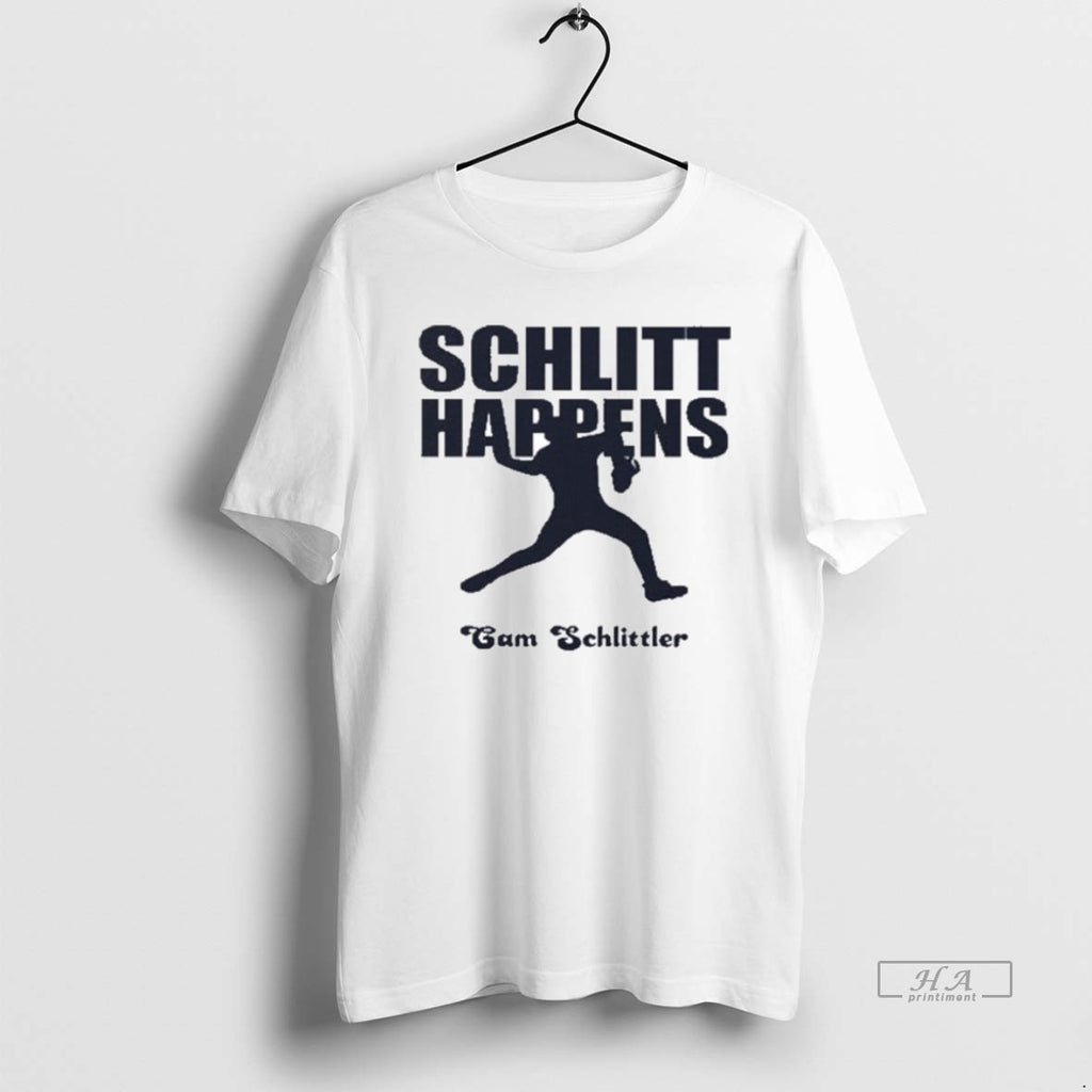 Official New York Yankees Cam Schlittler Schlitt Happens