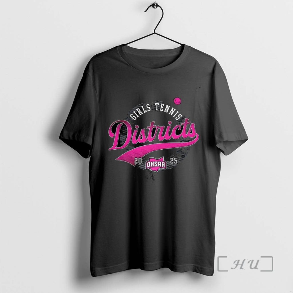 Officials 2025 Ohsaa Girls Tennis Districts Tee Shirt Sweater