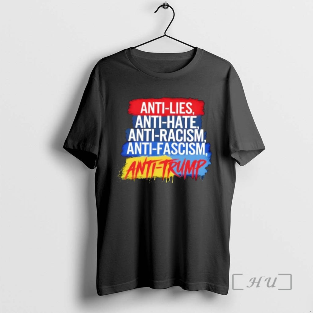 Officials Anti Hate Lies Racism Fascism Resist Protest Trump Rally T Shirt Sweater