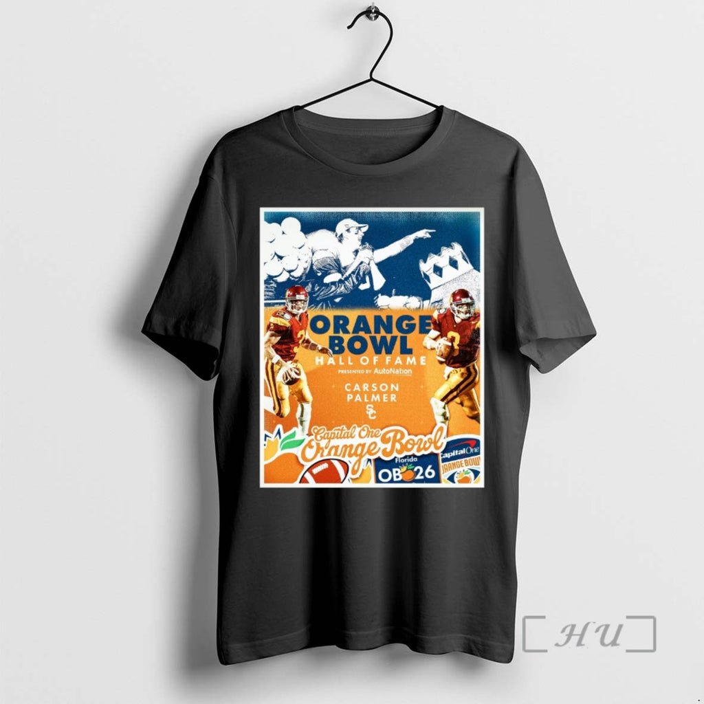 Officials Carson Palmer 2025 Orange Bowl Hall Of Fame T Shirt Sweater