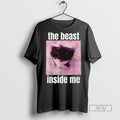 Officials Cat The Beast Inside Me Kitty Ceramic Ceramic And Classic Dad Cap T Shirts Unisex , , , Long Sleeve Tee