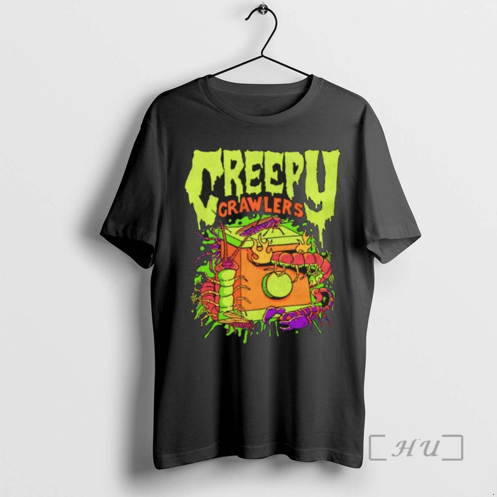 Officials Creepy Crawlers Insect Halloween 2025 T Shirt Sweater
