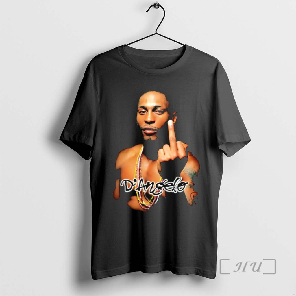 Officials Dangelo Middle Finger Graphic T Shirt Sweater