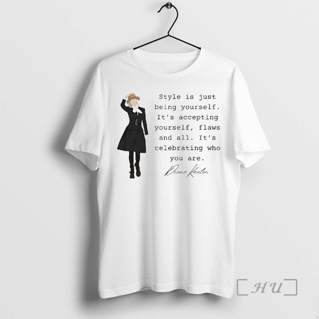 Officials Diane Keaton Style Is Just Being Yourself Its Accepting Yourself Tee Shirt Sweater