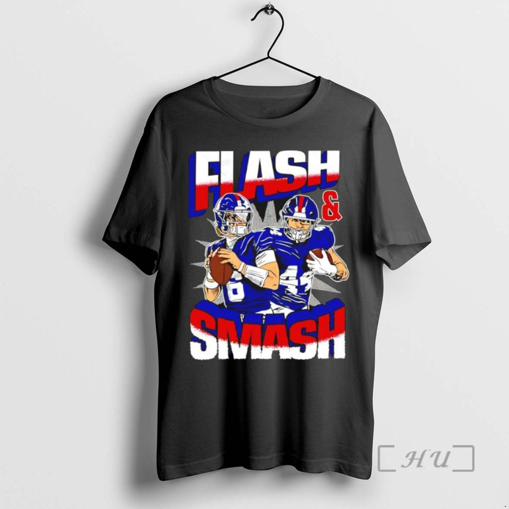 Officials Flash And Smash Jaxson Dart And Cam Skattebo New York Giants Football