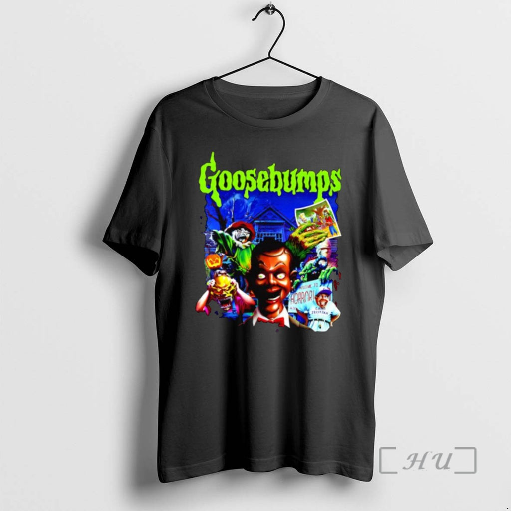 Officials Goosebumps Night Of The Living Dummy R L Stine T Shirt Sweater