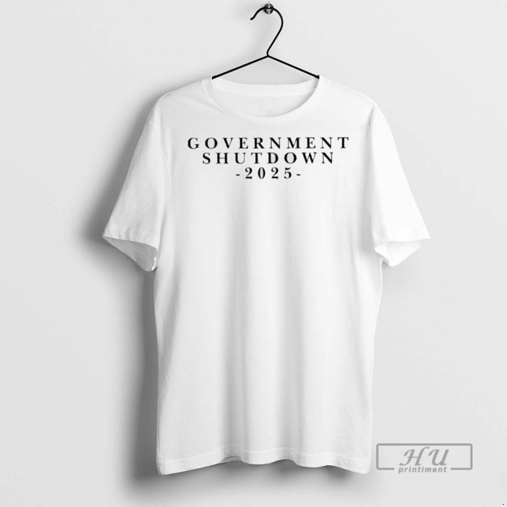 Officials Government Shutdown 2025 T Shirt
