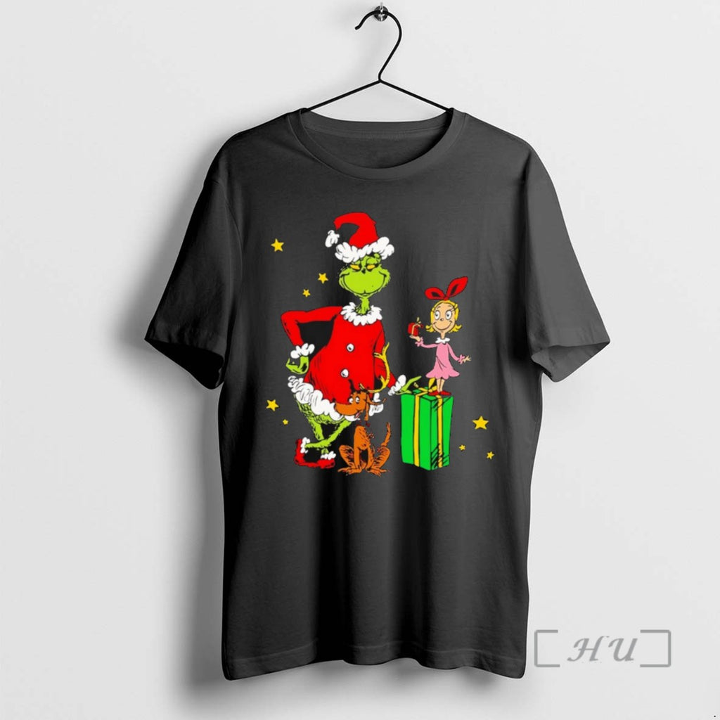 Officials Grinch And Cindy Lou Who Grinchmas T Shirt Sweater