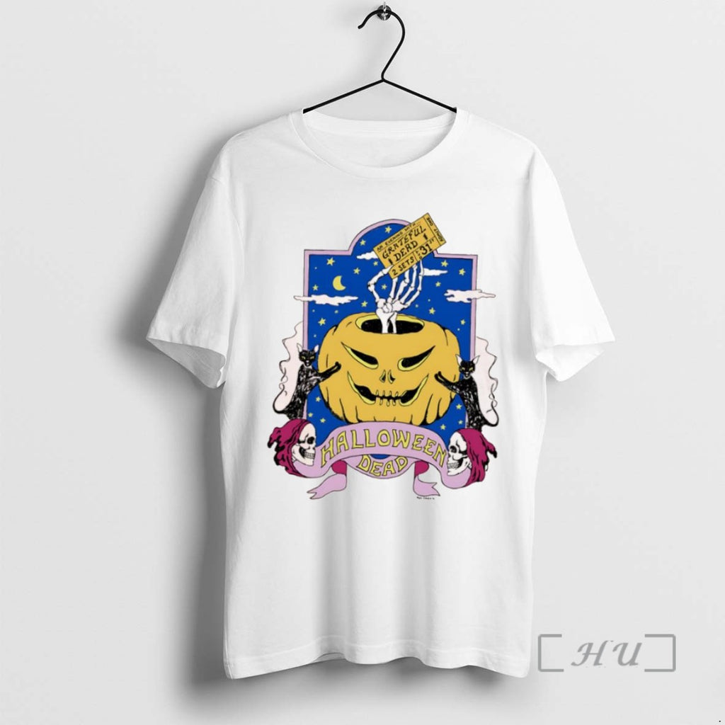 Officials Halloween Dead An Evening With Grateful Dead Oct 31st 2 Sets T Shirt Sweater