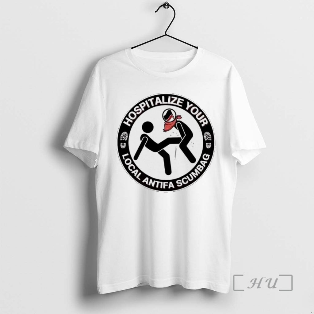 Officials Hospitalize Your Local Antifa Scumbag T Shirt Sweater