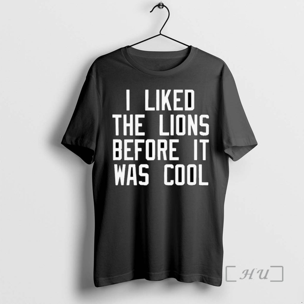 Officials I Liked The Lions Before It Was Cool Ornaments T Shirt Sweater