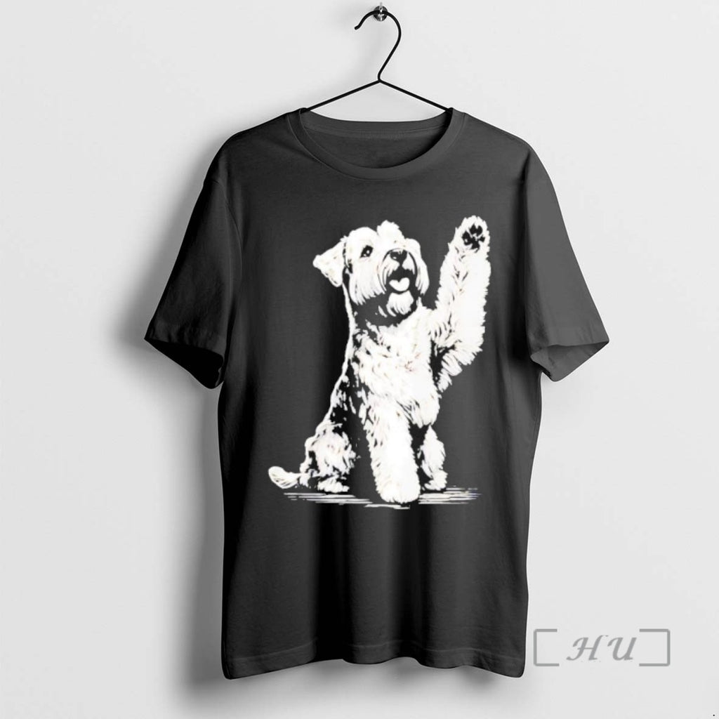 Officials Jon Gruden Wearing Soft Coated Wheaten Terrier Dog T Shirt Sweater