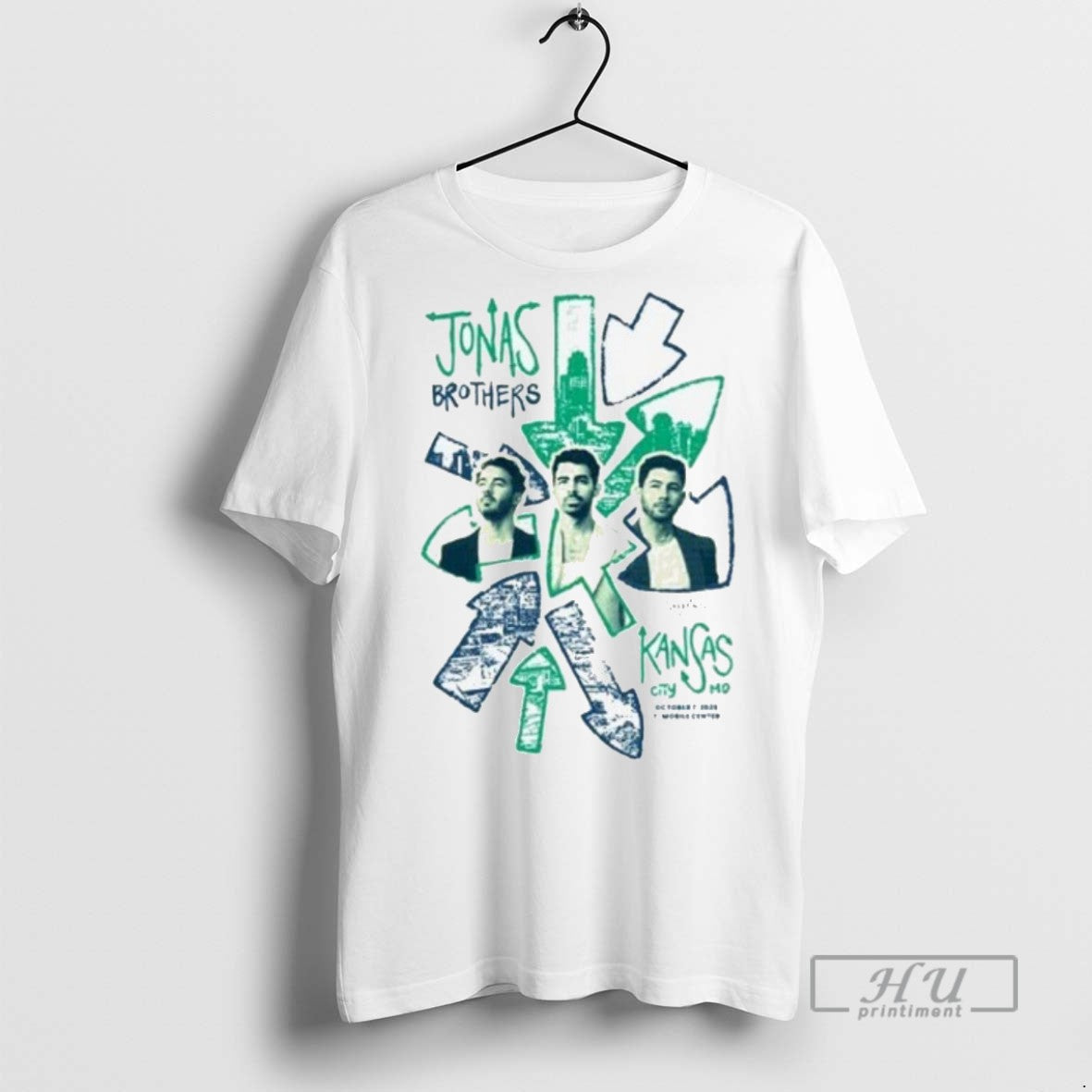 Officials Jonas Brothers October 7 2025 T Mobile Center Kansas City Mo Event T Shirts Unisex , , , Long Sleeve Tee