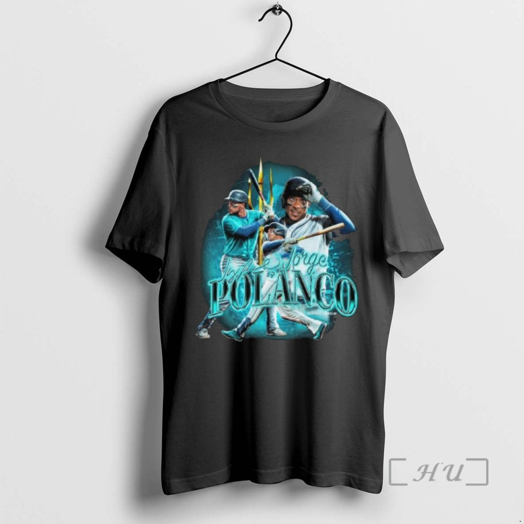 Officials Jorge Polanco Seattle Mariners Sign 2025 Long Sleve T Shirt Sweater