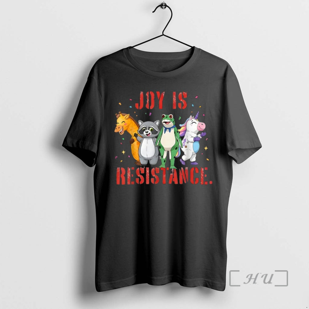 Officials Joy Is Resistance Portland Frog Protest T Shirt Sweater
