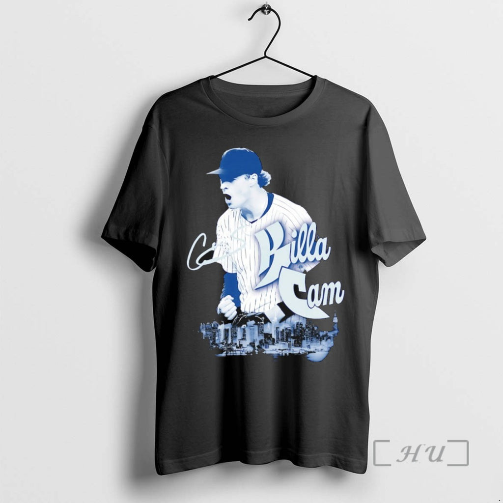 Officials Killa Cam New York Yankees Skyline Signature Tee Shirt Sweater