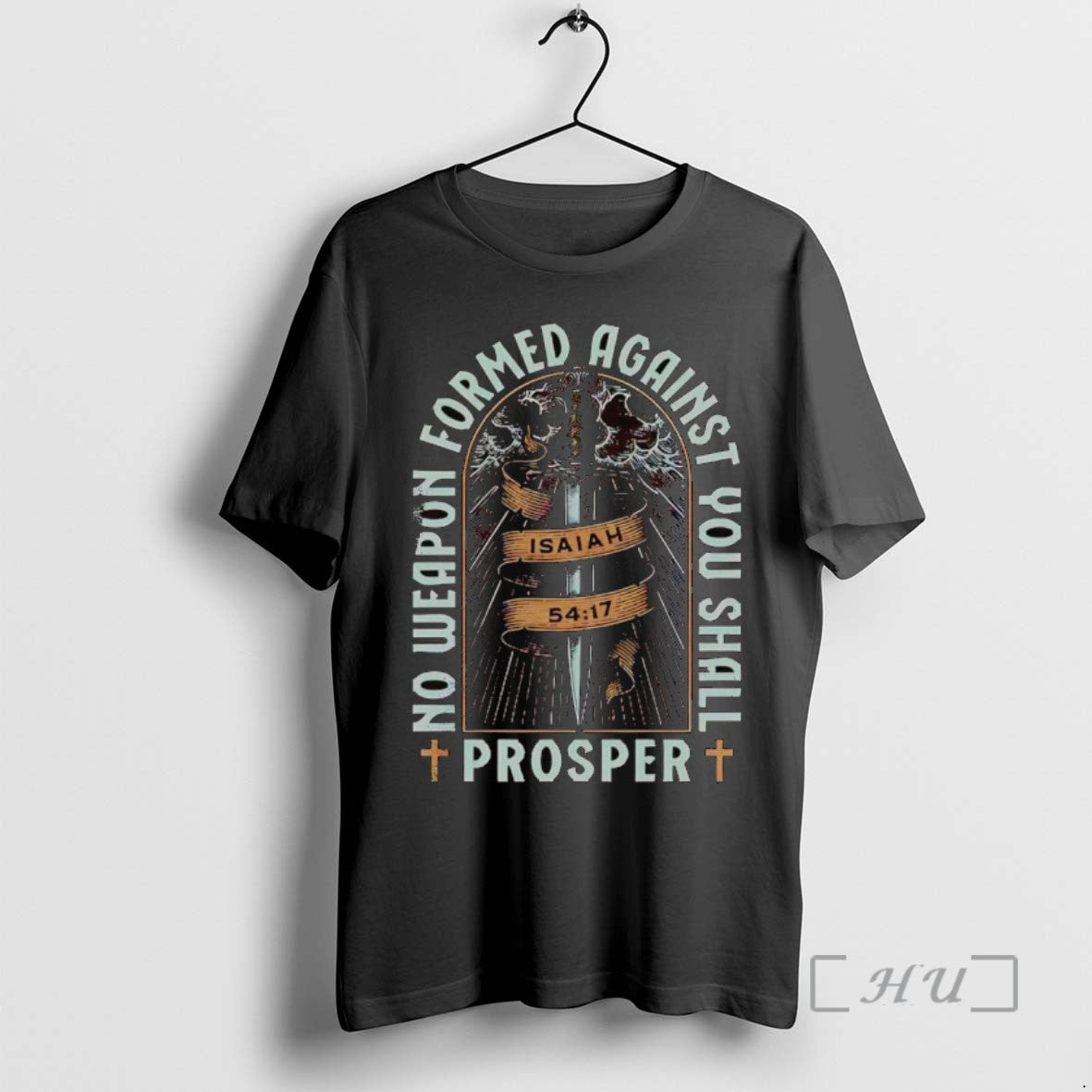 Officials No Weapon Formed Against You Shall Prosper Isaiah 54 17 Tee Shirt Sweater