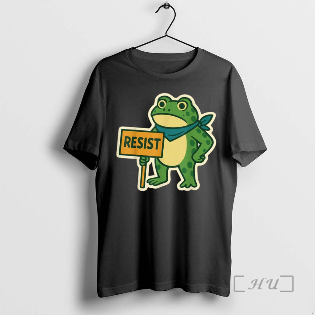 Officials Portland Frog Protest Resist Funny Portland Frog Ice Protest T Shirt Sweater