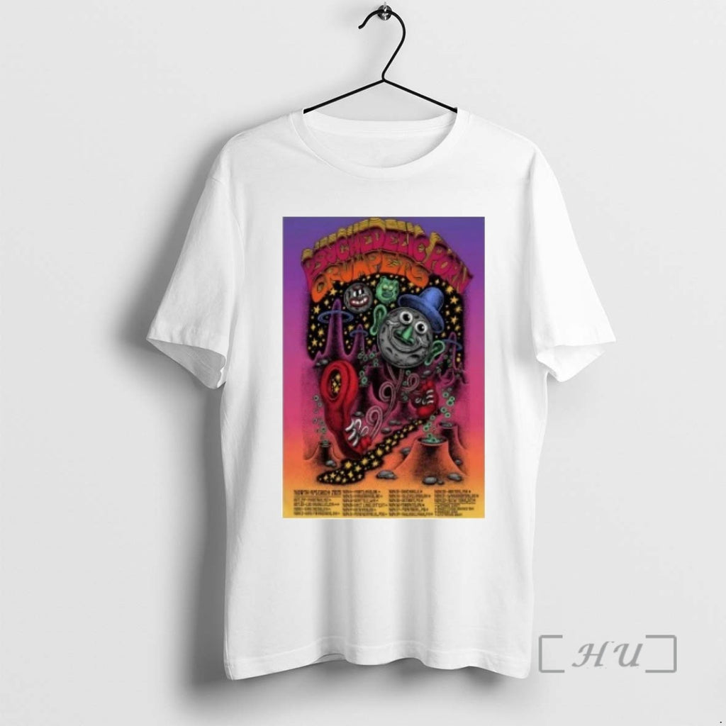 Officials Psychedelic Porn Crumpets North America Tour 2025 Tee Shirt Sweater