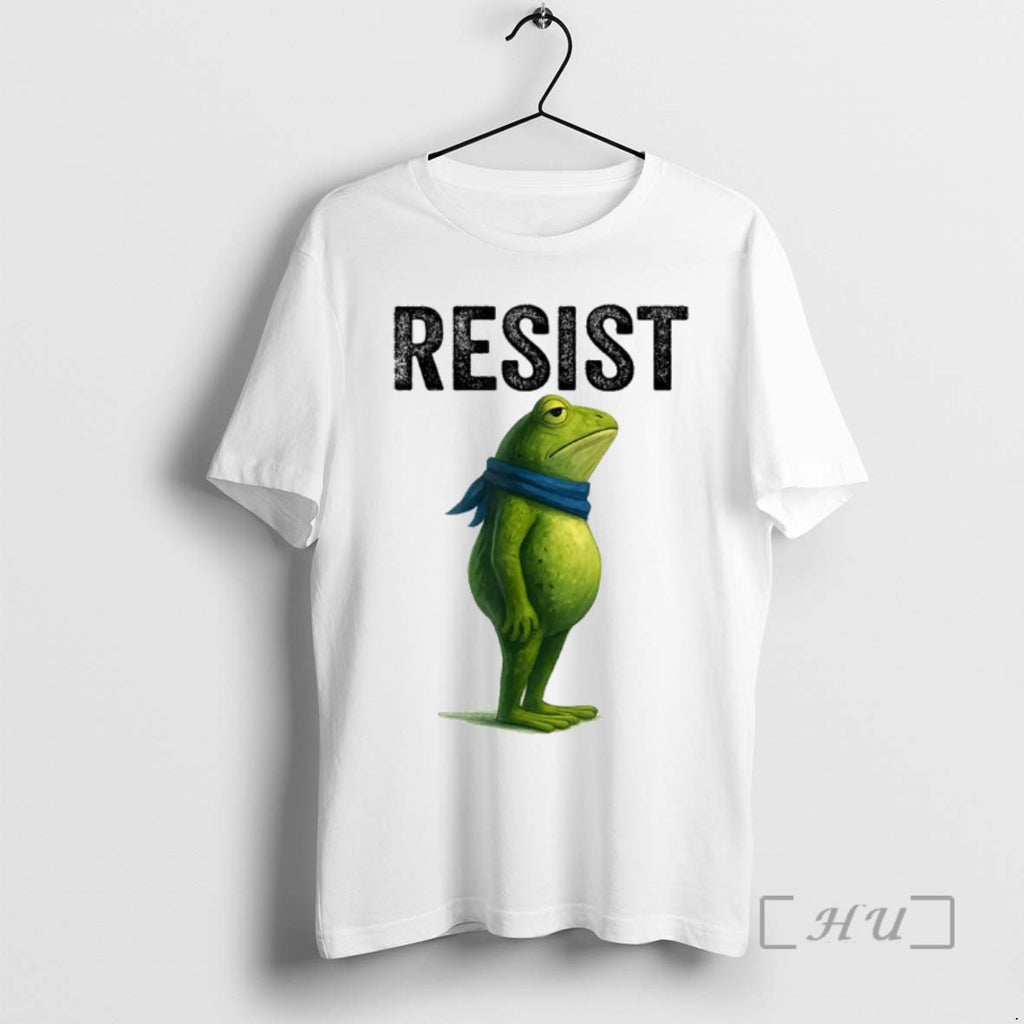 Officials Resist Frog Portland Frog Funny Protest T Shirt Sweater