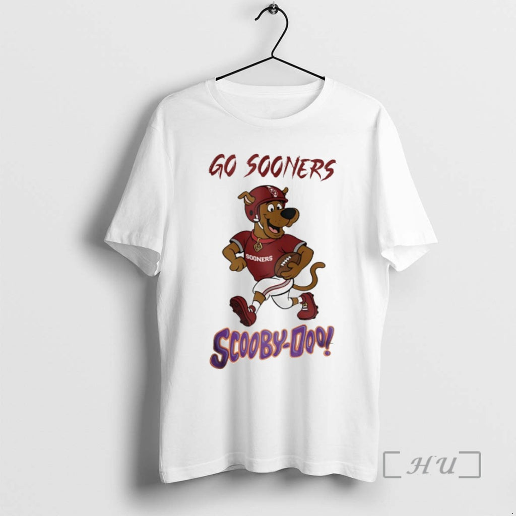 Officials Scooby Doo X Oklahoma Sooners Go Sooners T Shirt Sweater