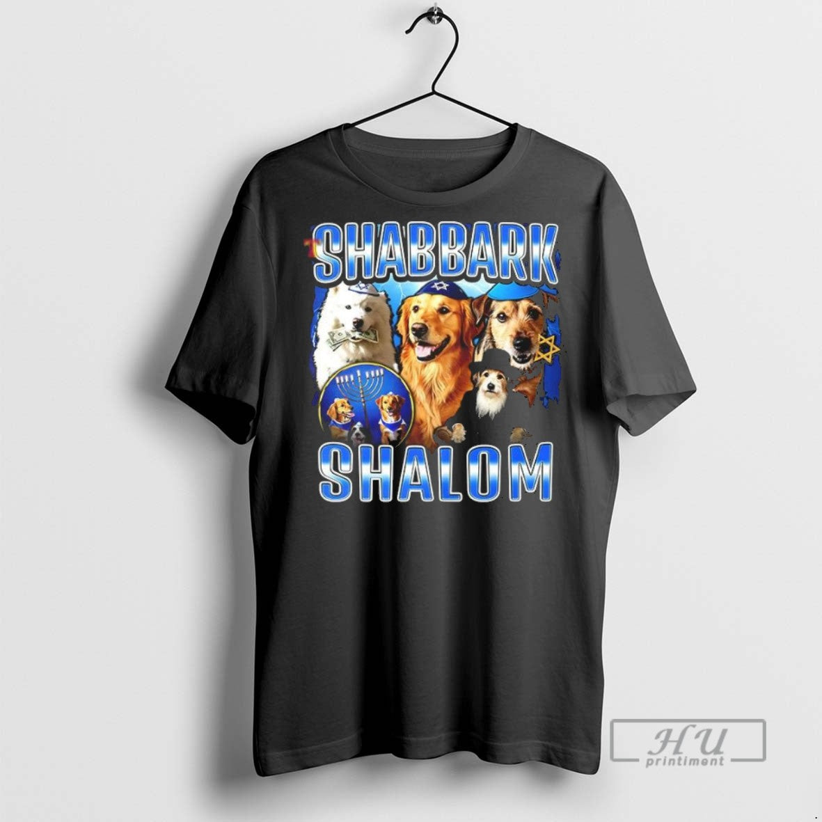 Officials Shabbark Shalom Retro T Shirt s Unisex , , , Long Sleeve Tee