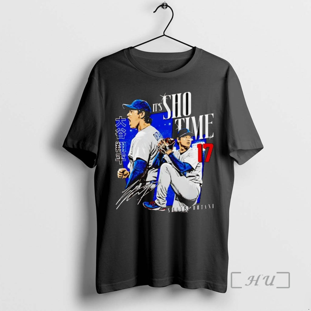 Officials Shohei Ohtani Its Sho Time Signature T Shirt Sweater