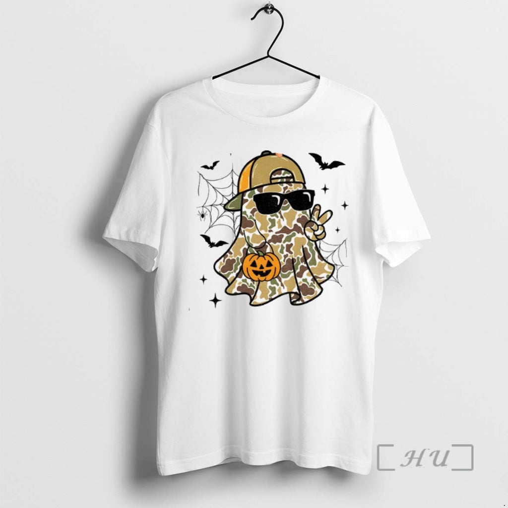 Officials Spooky Dude Ghost Halloween Boy Boo Pumpkin Halloween 2025 T Shirt Sweater