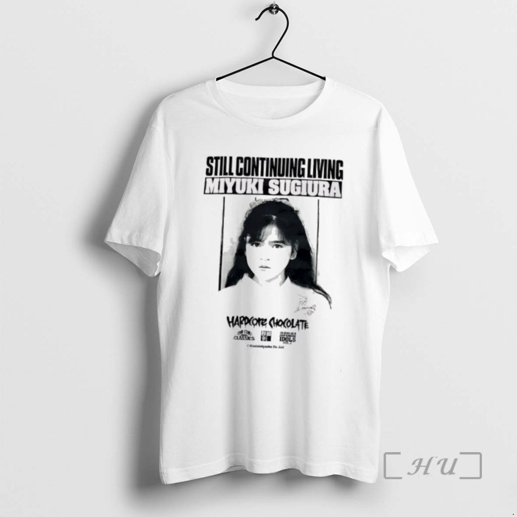 Officials Still Continuing Living Miyuki Sugiura Vintage T Shirt Sweater
