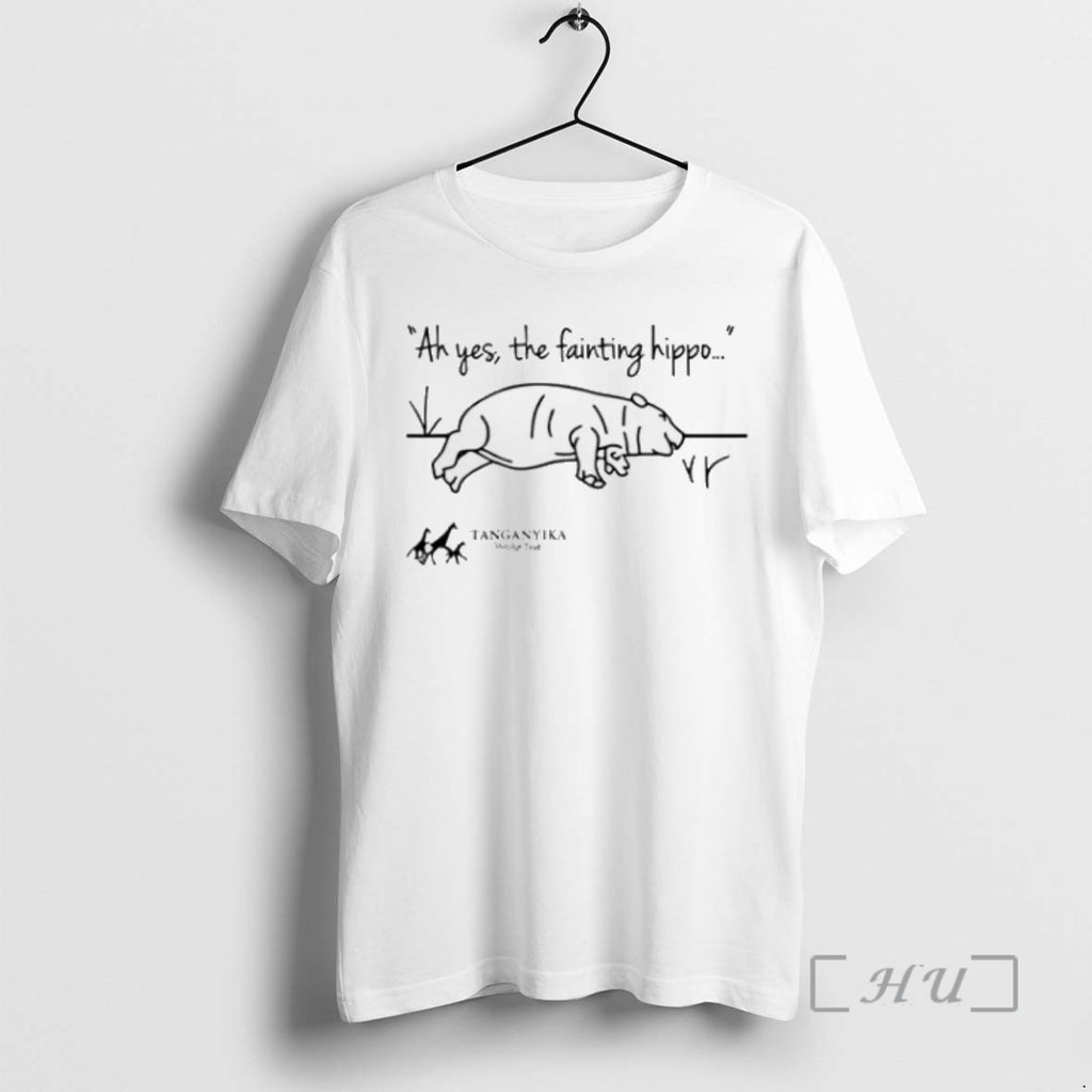 Officials Tanganyika Wildlife Park The Fainting Hippo T Shirt Sweater
