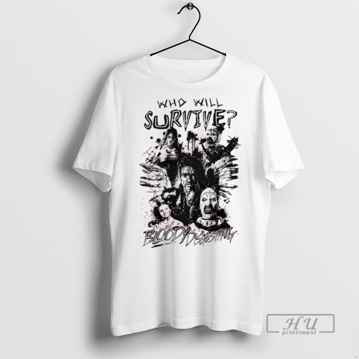 Officials Terrifier Sienna X Bloody Disgusting T Shirt s Unisex , , , Long Sleeve Tee