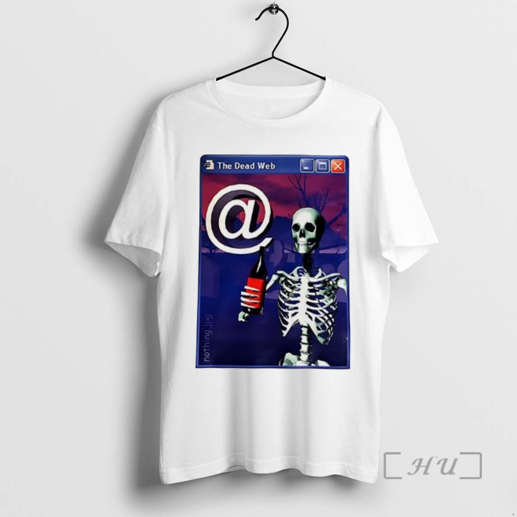 Officials The Dead Web Skelenton T Shirt Sweater