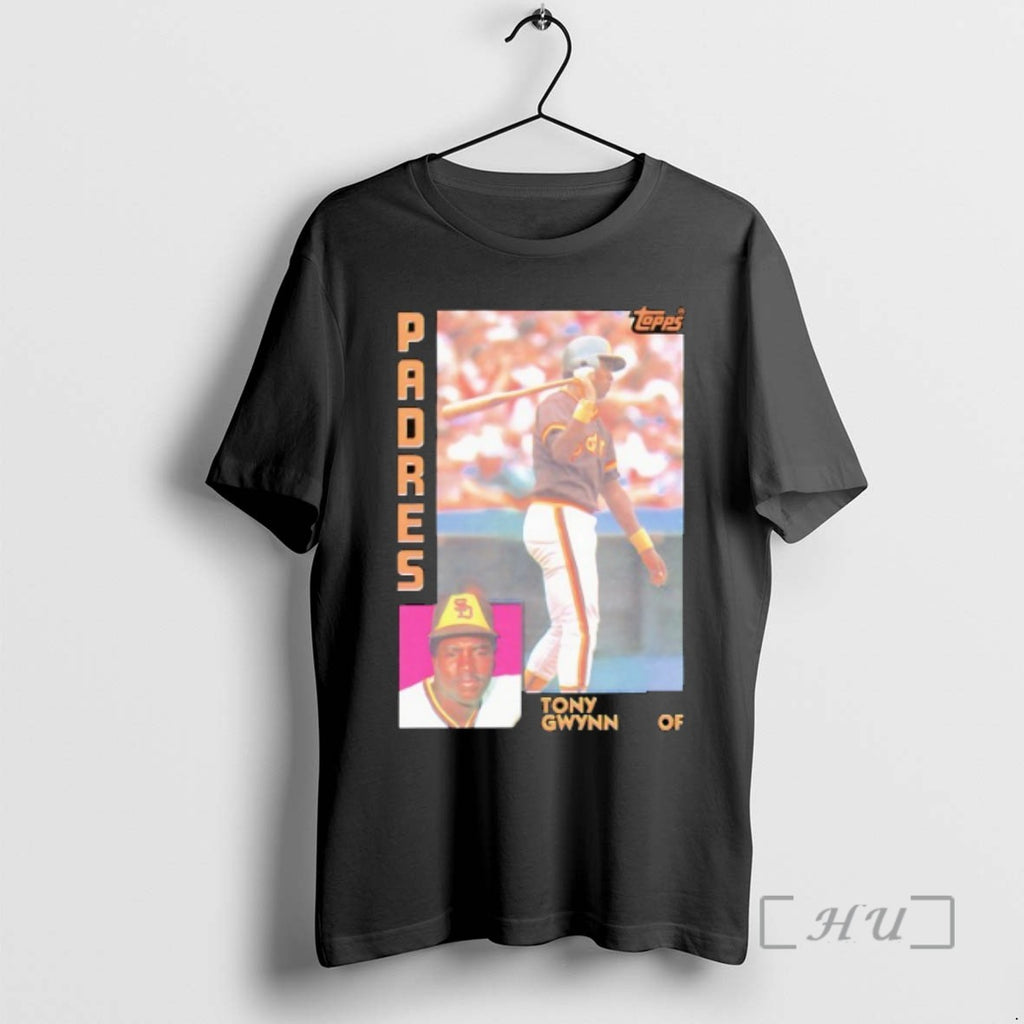 Officials Tony Gwynn San Diego Padres Baseball Card Player Vintage T Shirt Sweater
