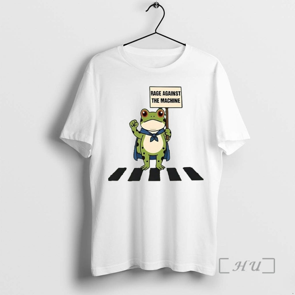 Officials Top Portland Protest Frog Tee Rage Against The Machine Frog T Shirt Sweater