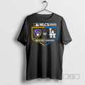 Officials Trending Los Angeles Dodgers Vs Milwaukee Brewers 2025 Nlcs Batters Box T Shirt