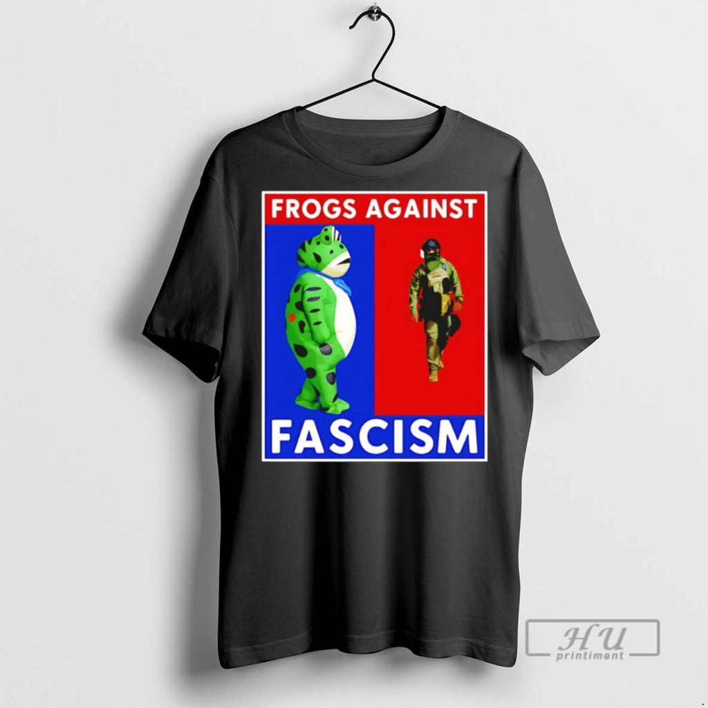 Officials Trending Portland Frog Against Fascism T Shirt Sweatshirt Hoodies
