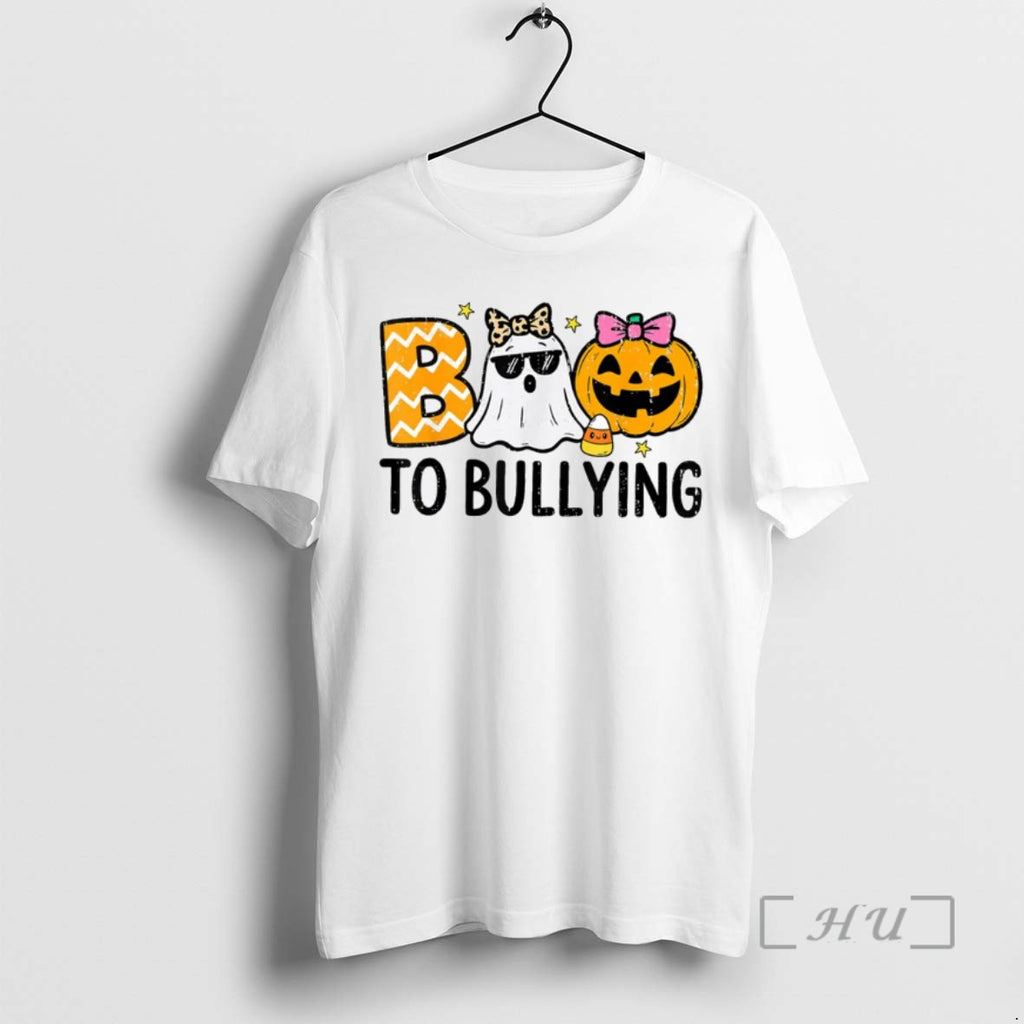 Officials Unity Day Ghost Boo Anti Bullying Halloween T Shirt Sweater