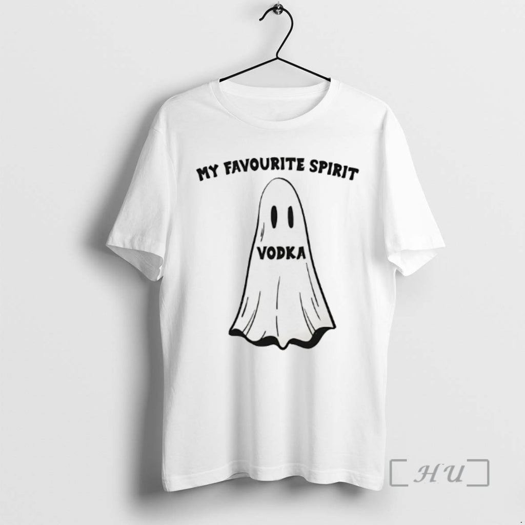 Officials Vodka Ghost My Favourite Spirit Halloween Tee Shirt Sweater