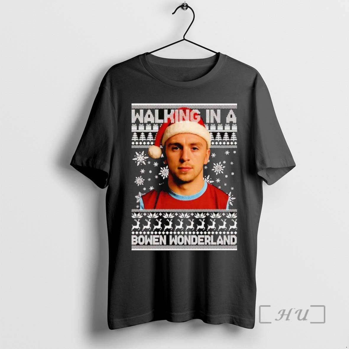 Officials Walking In A Bowen Wonderland Ugly Christmas Tee Shirt Sweater