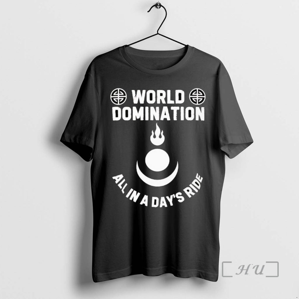 Officials World Domination All In A Days Ride T Shirt Sweater