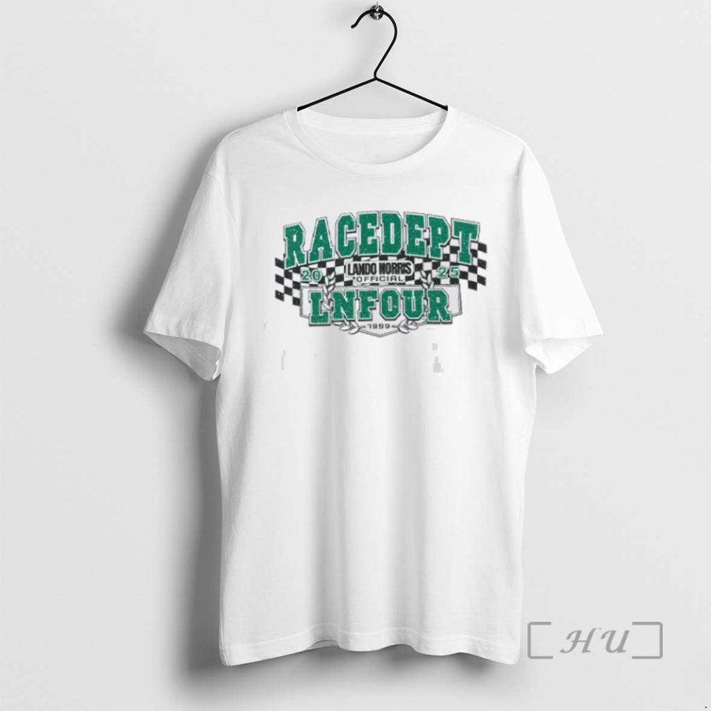 Officials Lando Norris Race Dept Flag Tee T Shirt Sweater