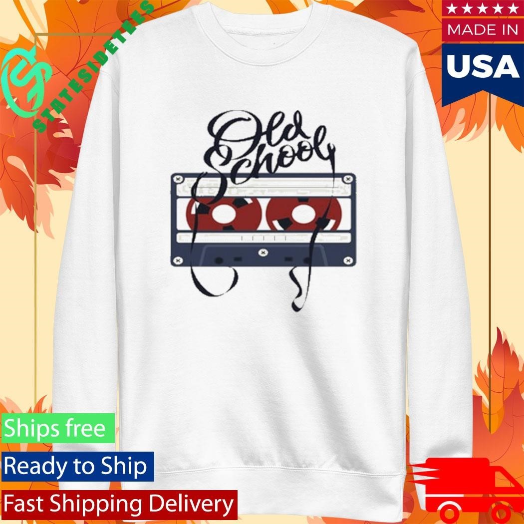 Old School Cassette Tape 90s 80s Retro Shirt Unisex , , , Long Sleeve Tee