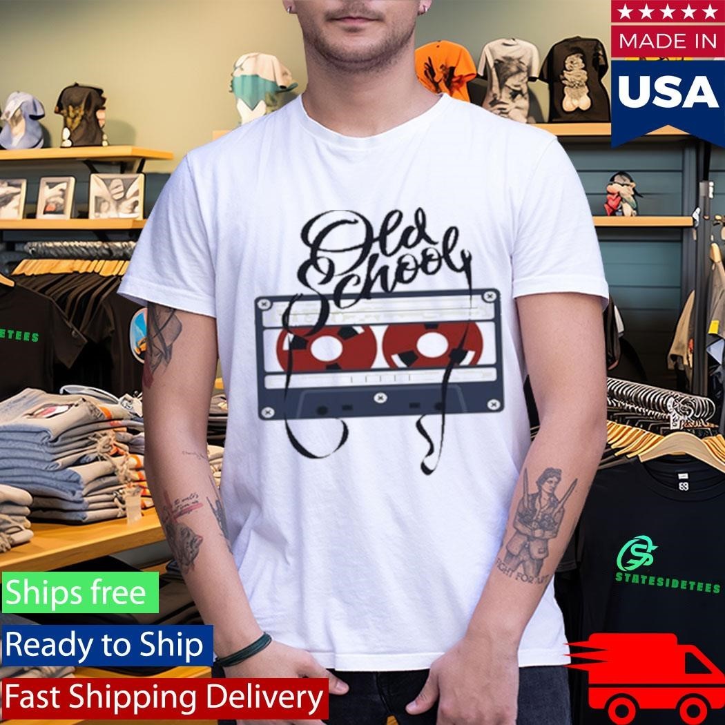 Old School Cassette Tape 90s 80s Retro Shirt Unisex , , , Long Sleeve Tee