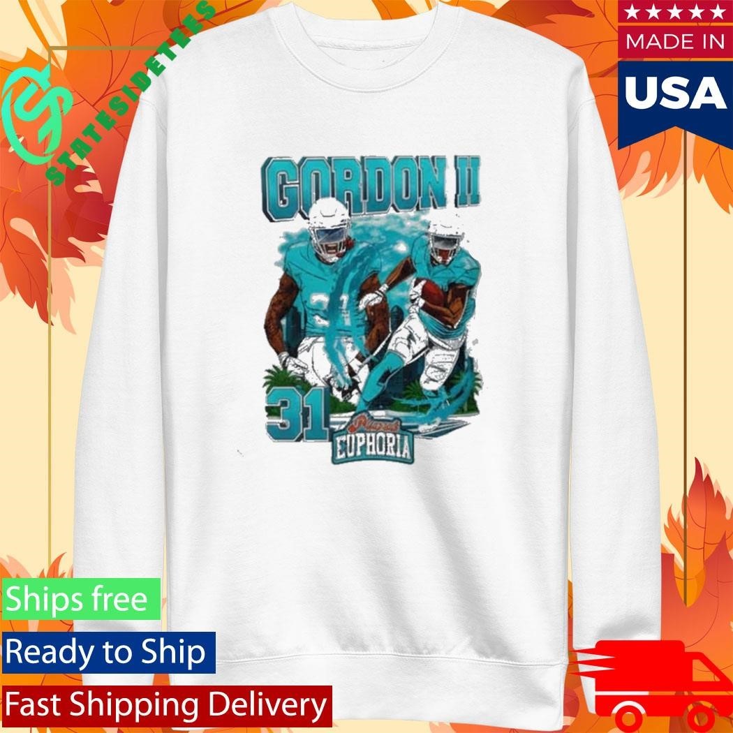 Ollie Gordon Ii Miami Dolphins Player Comic Shirt Unisex , , , Long Sleeve Tee