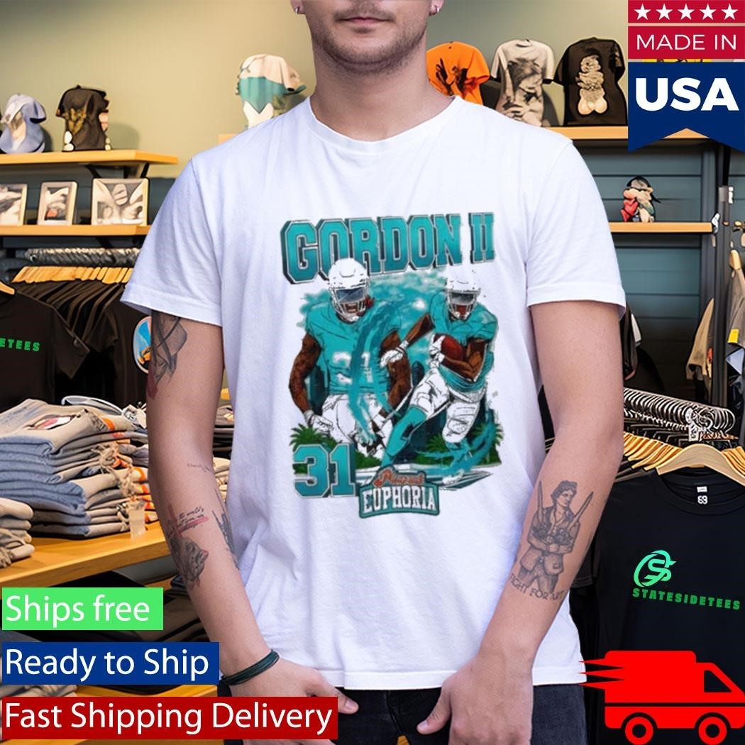 Ollie Gordon Ii Miami Dolphins Player Comic Shirt Unisex , , , Long Sleeve Tee